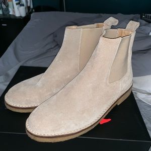 Barney’s New York Suede Chelsea Boots